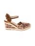 Unbranded Paisley Tan Pink Wedges Size EU 37 - photo 1