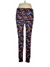 Lularoe Aztec Or Tribal Print Blue Leggings Size 1X (Tall & Curvy) - photo 1