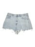 ASOS Design Blue Denim Shorts Size 14 - photo 1