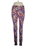 Lularoe Print Blue Active Pants Size 1X (Tall & Curvy) - photo 1