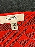 Meraki 100% Polyester Orange Short Sleeve Blouse Size L - photo 7