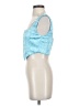 Princess Polly Blue Sleeveless Blouse Size 4 - photo 5