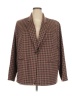 Torrid Houndstooth Brown Blazer Size 2X Plus (2) - photo 1