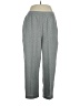 Sag Harbor 100% Polyester Chevron-herringbone Gray Casual Pants Size 16W - photo 1