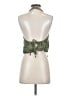 Pull&Bear 100% Lyocell Green Sleeveless Blouse Size S - photo 2