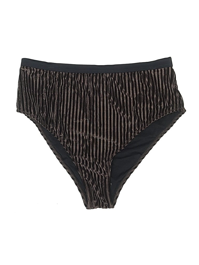 Pre-owned Cupshe Swimsuit Bottoms In Black