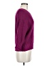 Ellison 100% Acrylic Solid Purple Pullover Sweater Size M - photo 4