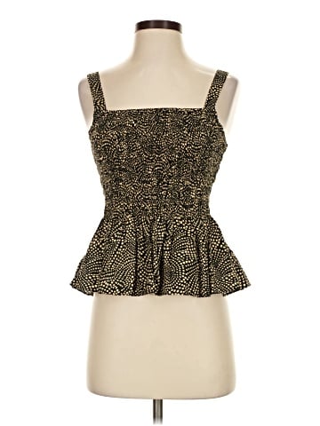 Madewell Smocked Peplum Top (view 1)