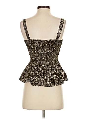 Madewell Smocked Peplum Top (view 2)