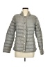 Via Spiga 100% Nylon Solid Gray Jacket Size M - photo 1