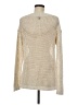 Talbots 100% Cotton Ivory Pullover Sweater Size M - photo 2