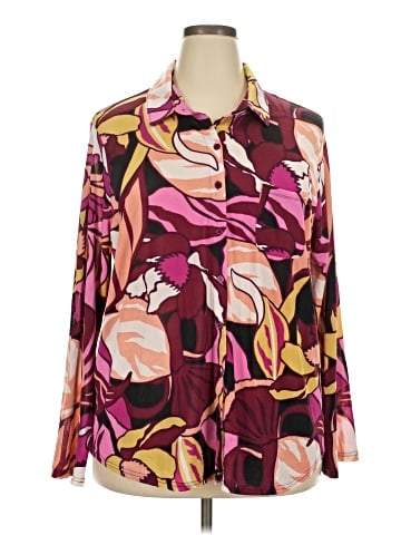 Inner Circle Inc. Long Sleeve Blouse (view 1)