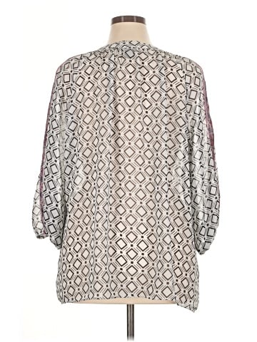 AB Studio 3/4 Sleeve Blouse (view 2)