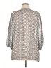 AB Studio 100% Polyester Gray 3/4 Sleeve Blouse Size 1X - photo 2