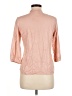 Assorted Brands Pink 3/4 Sleeve Button-Down Shirt Size M - photo 2