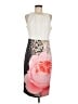 Ted Baker London 100% Polyester Graphic Ivory Cocktail Dress Size 8 (3) - photo 1