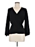 Chelsea28 Black Long Sleeve Blouse Size M - photo 1