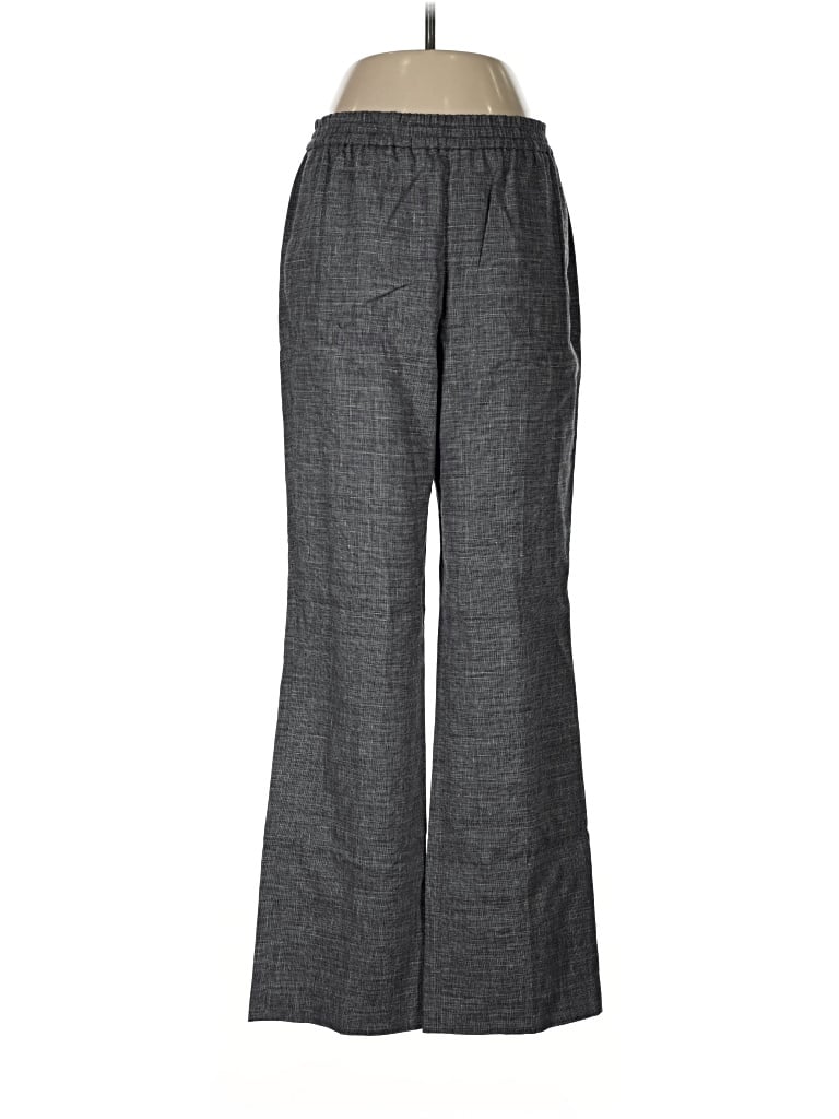 Pre-owned Theory Linen Pants In Gray