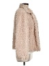 Max Studio 100% Polyester Tan Faux Fur Jacket Size M - photo 4