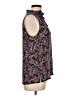 Octavia 100% Polyester Paisley Black Sleeveless Blouse Size L - photo 4