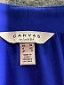 Lands' End Canvas 100% Polyester Color Block Blue Casual Dress Size 6 - photo 7