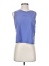 Athleta Blue Sleeveless T-Shirt Size XXS (estimated) - photo 1