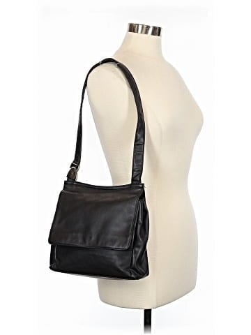Aurielle Leather Shoulder Bag (view 2)