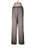 Eileen Fisher 100% Polyester Solid Gray Track Pants Size M - photo 2