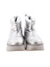 Portland Boot Company Metallic Silver Ankle Boots Size 7 - photo 2