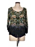 Mystree Green 3/4 Sleeve Blouse Size L - photo 1