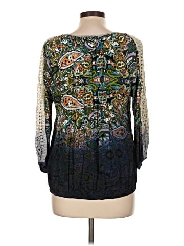 Mystree 3/4 Sleeve Blouse (view 2)
