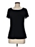Anne Klein Black Short Sleeve Top Size M - photo 1