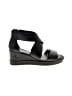 Ecco Black Sandals Size EU 38 - photo 1