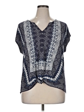 Lucky Brand Short Sleeve Blouse