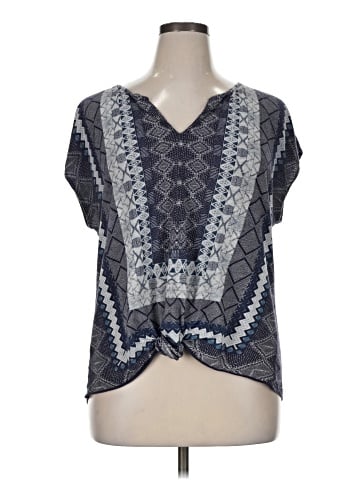 Lucky Brand Short Sleeve Blouse (view 1)