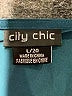 City Chic 100% Polyester Teal Long Sleeve Blouse Size 20 Plus (L) - photo 7