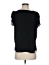 Valerie Stevens Black Short Sleeve Blouse Size S - photo 1