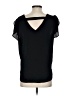 Valerie Stevens Black Short Sleeve Blouse Size S - photo 2