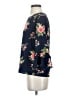 Olivia Moon Blue 3/4 Sleeve Blouse Size S - photo 5