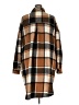 In'Voland 100% Polyester Plaid Brown Coat Size 26 - photo 2