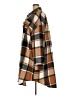 In'Voland 100% Polyester Plaid Brown Coat Size 26 - photo 5