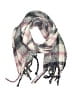 Max Studio 100% Polyester Plaid Pink Gray Scarf One size - photo 1