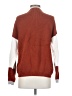 Roolee Color Block Brown Turtleneck Sweater Size S - photo 2