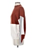 Roolee Color Block Brown Turtleneck Sweater Size S - photo 5