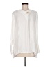 MNG Suit Ivory Long Sleeve Blouse Size 6 - photo 1