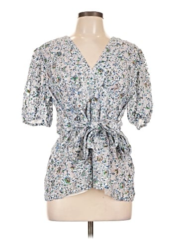 Tory Burch Short Sleeve Blouse (view 1)