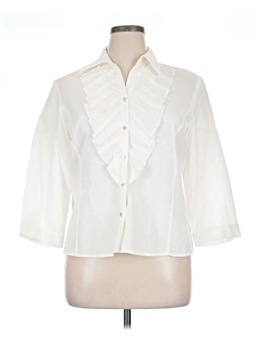 Jones New York Signature 3/4 Sleeve Blouse (view 1)