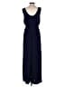 Boden 100% Polyester Solid Blue Jumpsuit Size 2 - photo 2