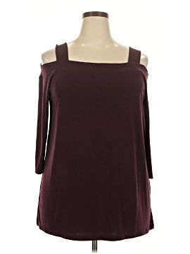 Woman Within 3/4 Sleeve Top