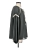 Entro Gray Long Sleeve Blouse Size S - photo 4